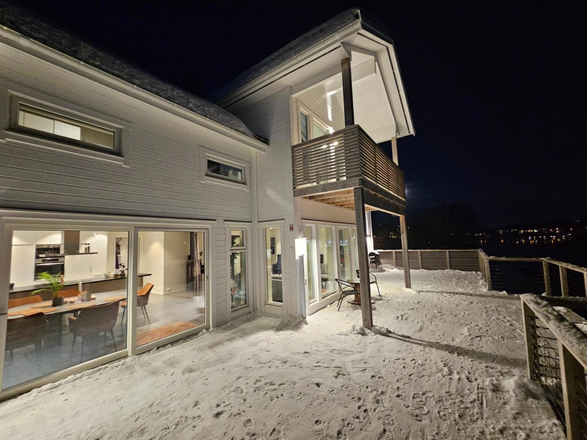 Villa Kaldfjord Sea House Tromsø Exterior foto